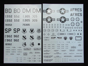 decals A10 Thunderbolt